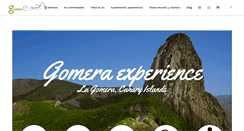 Desktop Screenshot of gomeraexperience.com